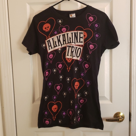 Alkaline Tr Tops - Alkaline Trio Band T-Shirt Emo Size XL